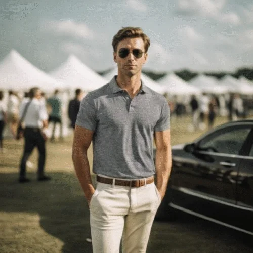 Men's Polo T-Shirt P.C PQ 230 GSM - View 2